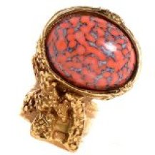 YSL Arty Ring at Queen Bee of Beverly Hills